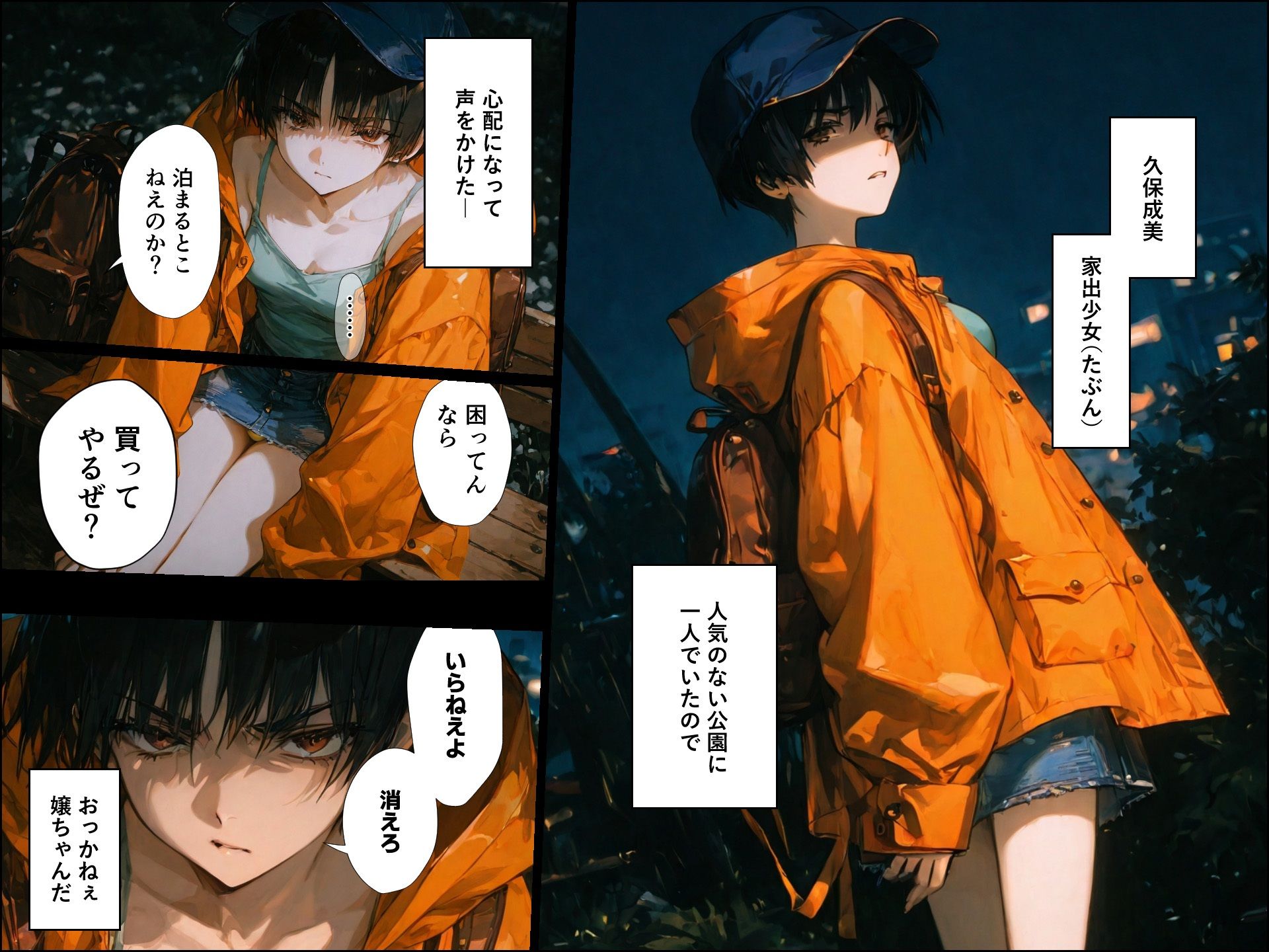 サンプル画像1:ドランクガール -泥●少女-9(黒りんご) [d_675194]