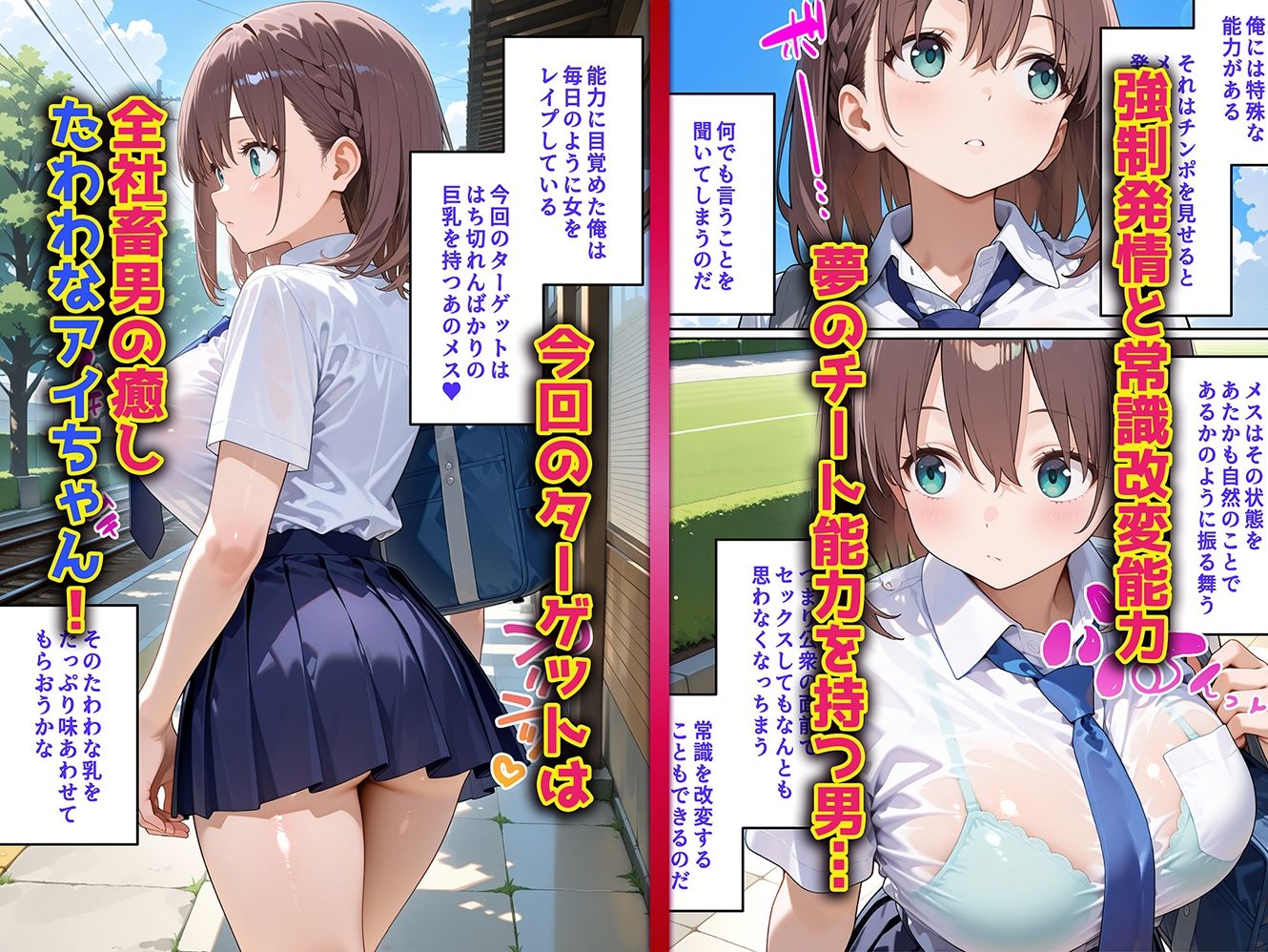 母娘姦  たわわな親子編 画像1