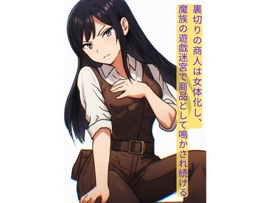 d_675657｜裏切りの商人は女体化し、魔族の遊戯迷宮で商品として鳴かされ続ける【にちかげ文庫】