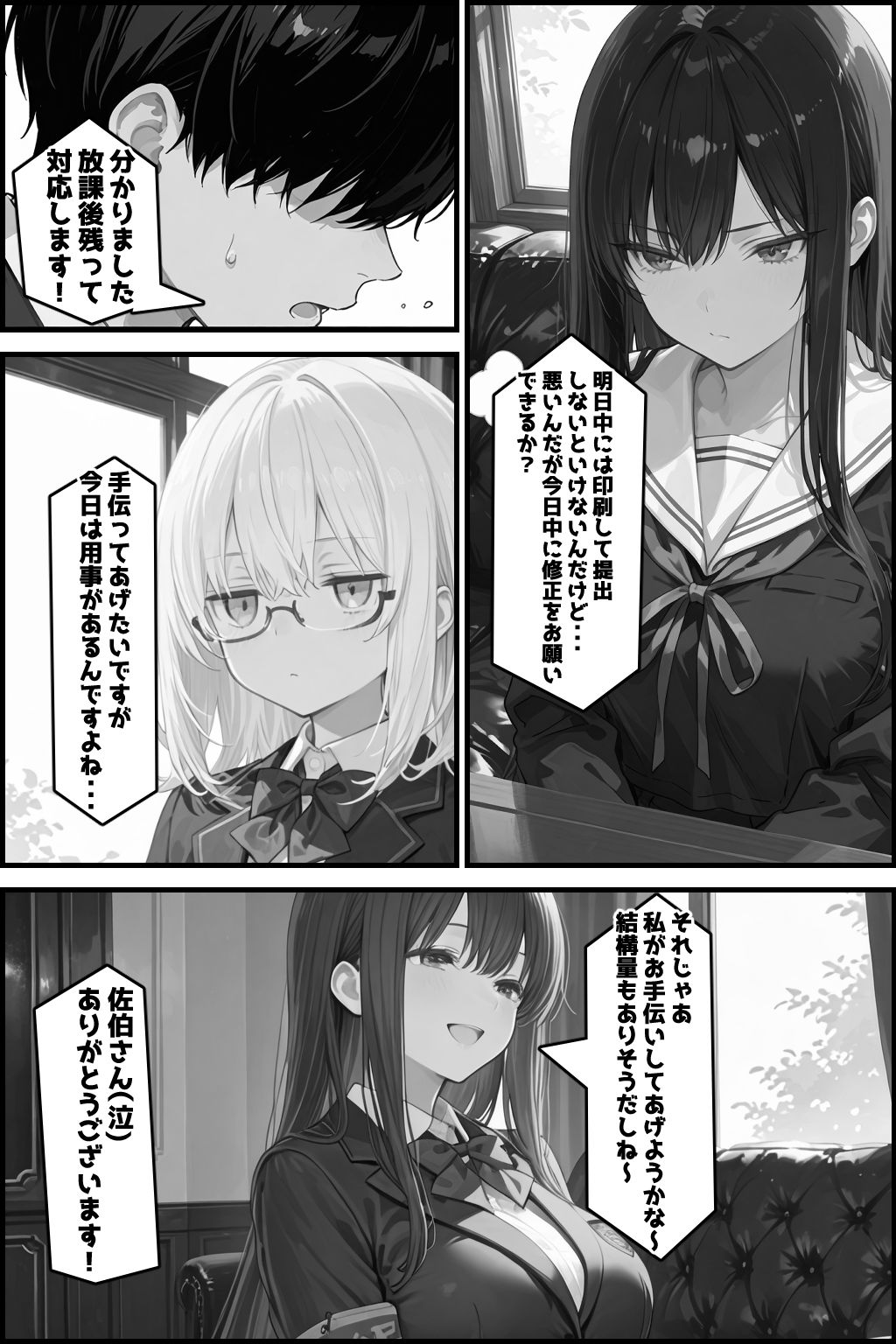 サンプル画像2:性徒会 2  〜私とも秘密の裏活動〜(愛罠（ai_wanna_）) [d_675948]