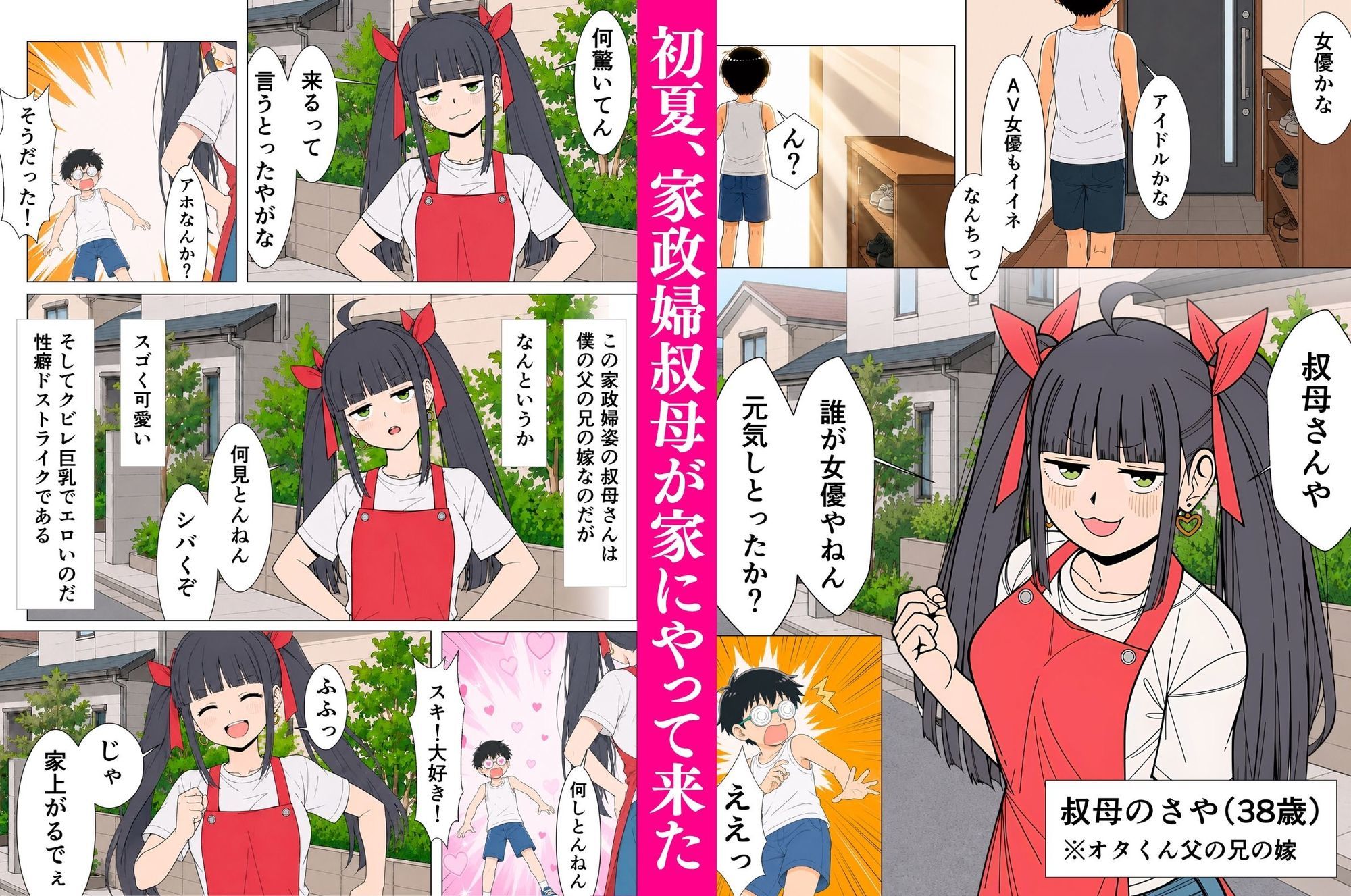 托卵するジト目叔母（38歳）〜初女体に大興奮な甥っ子ブラザーズと紡ぐ背徳の妊活記録〜 画像1
