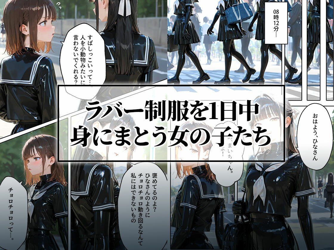 サンプル画像1:護謨学院｜更生プログラム【96Pコミック】放課後の連続拘束絶頂(TAIL LOVERS) [d_676273]