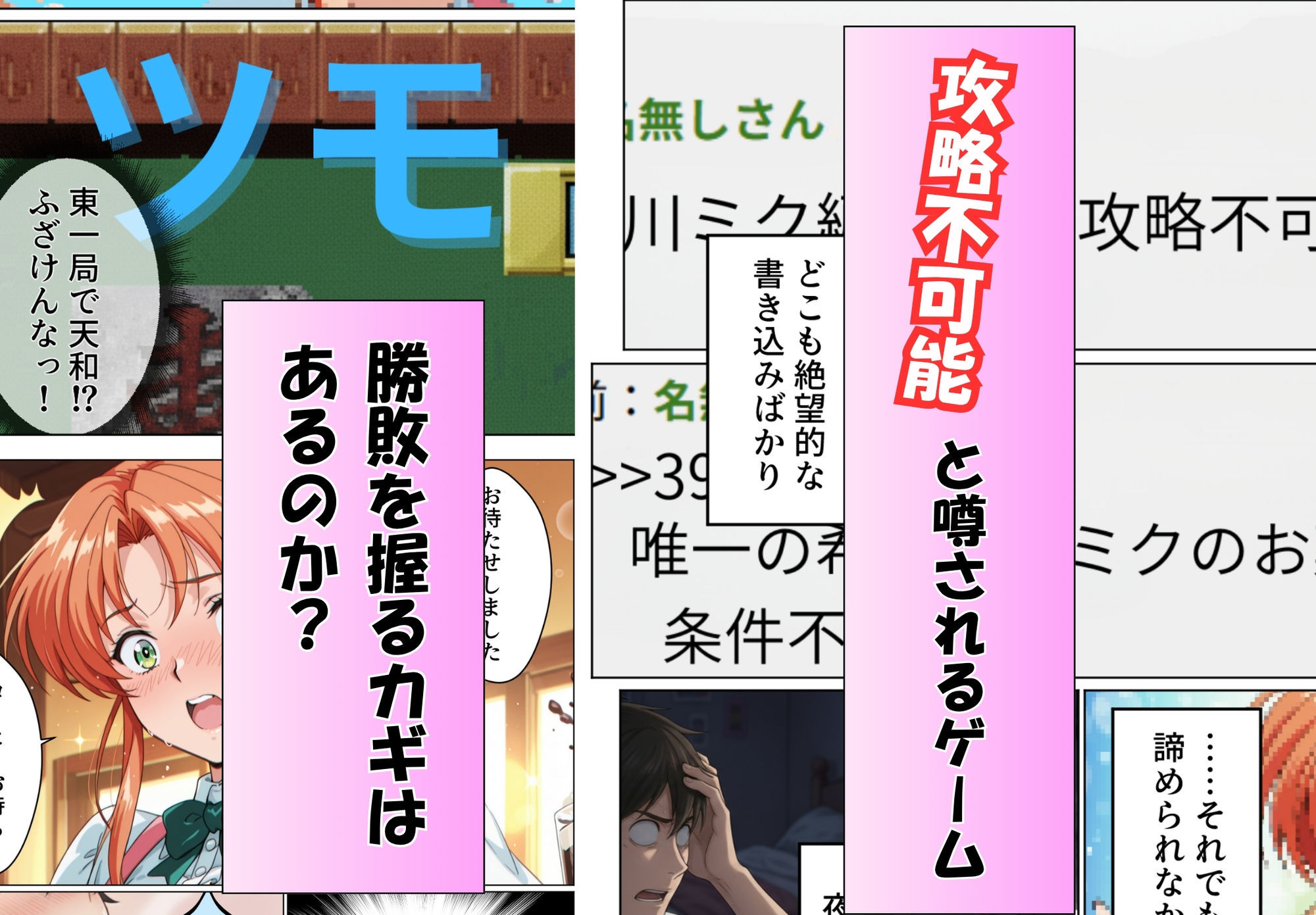 サンプル画像3:脱衣麻雀で勝負してもらっていいですか？最後のロマンス編  Vol.1(ちっぱいですがなにか) [d_676754]
