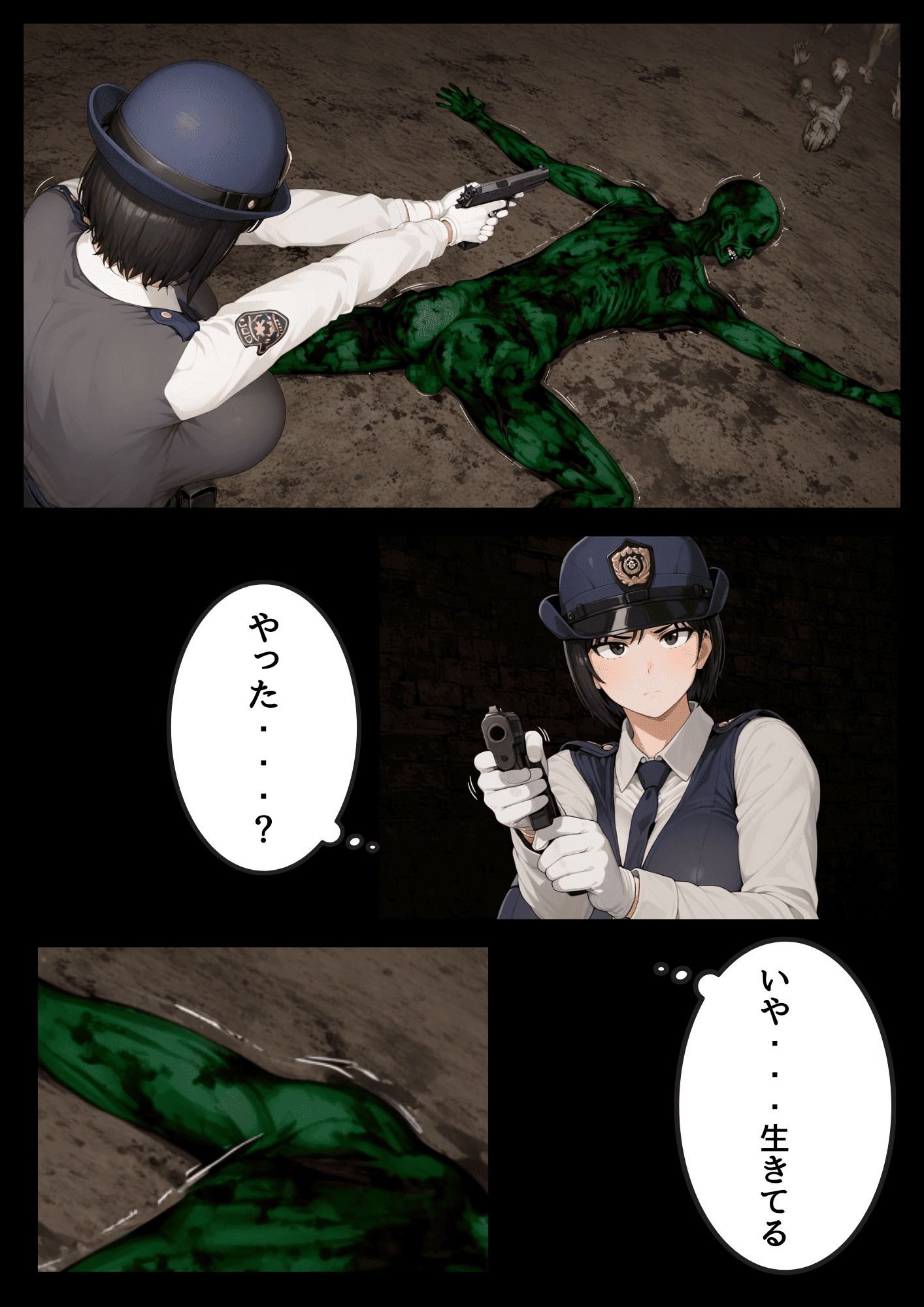 サンプル画像2:とある〇警さんの記録(おしぱん) [d_676809]