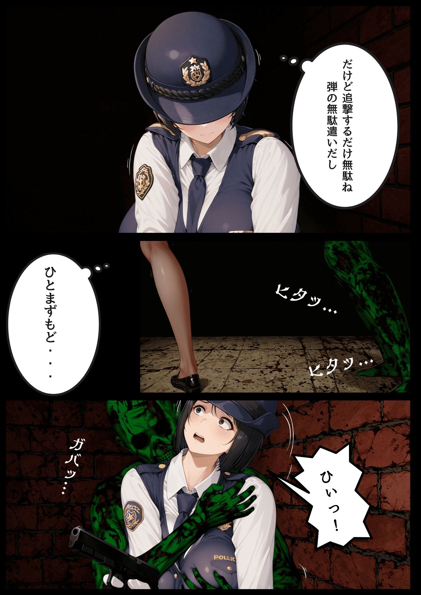 サンプル画像3:とある〇警さんの記録(おしぱん) [d_676809]