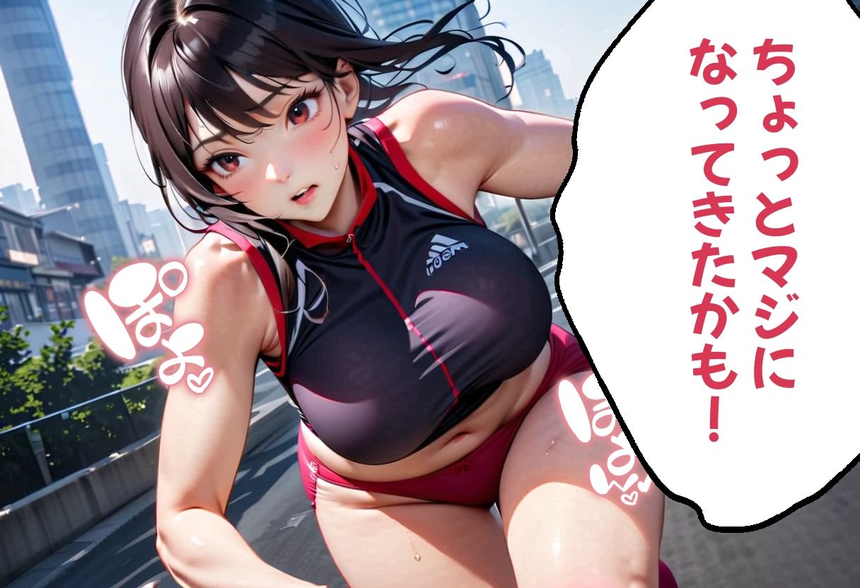 サンプル画像4:足パパがイク！ 人妻マラソン大会編(コーンパン) [d_676837]