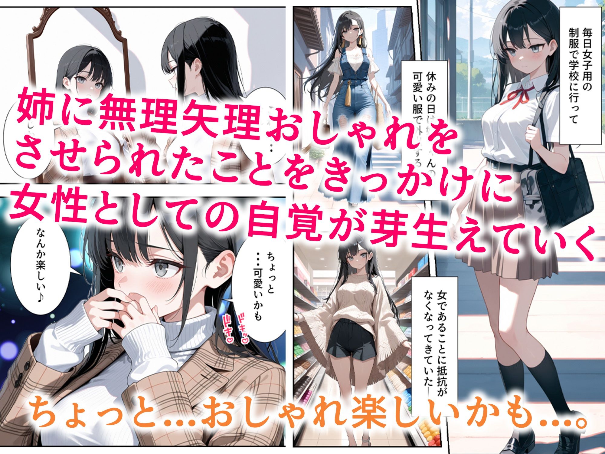 サンプル画像3:今年も女体化の季節がやってきました(だぶるクリっく) [d_677437]