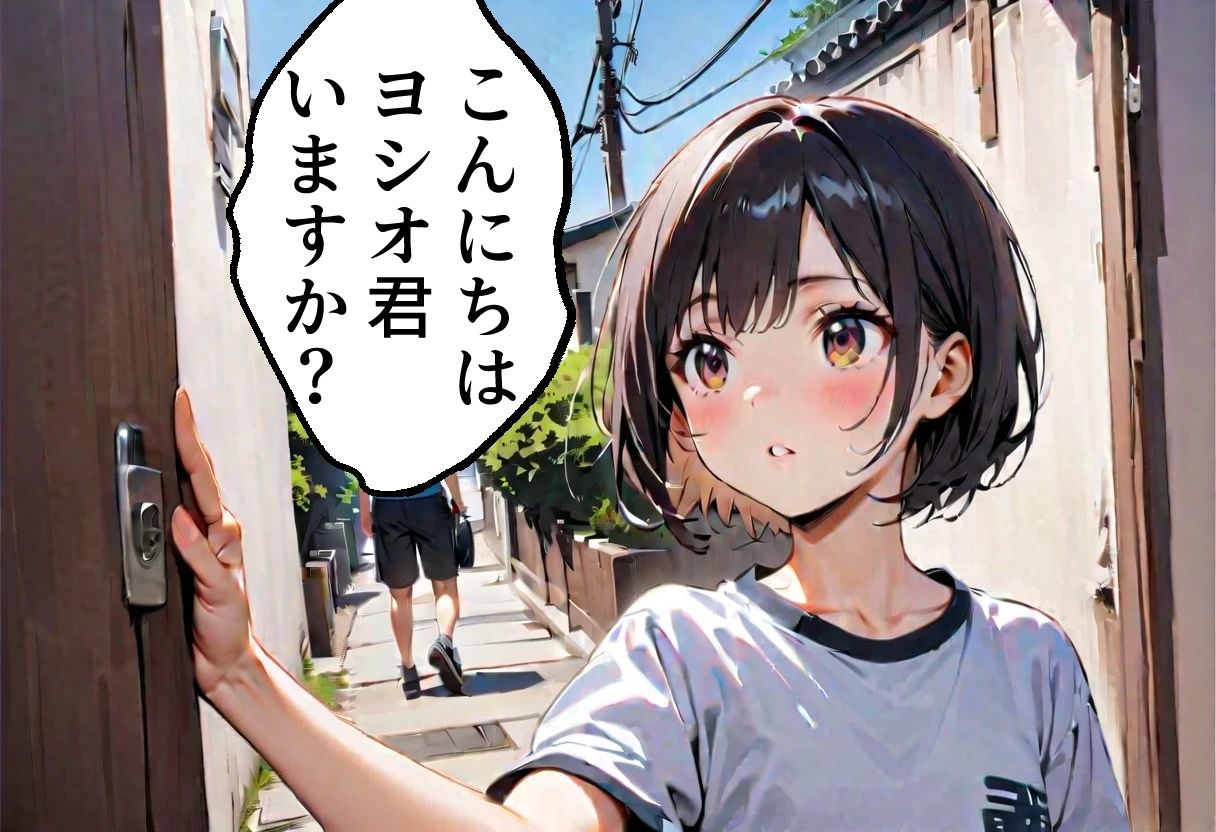 【エロ漫画】足パパがイク！ ボクの友達のママはセフレ編1