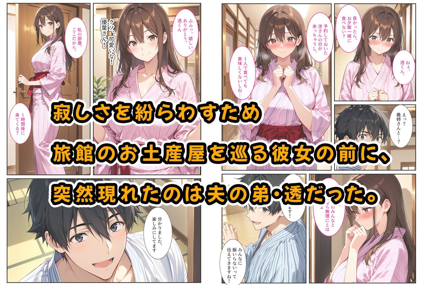 サンプル画像2:夫の弟に種付けされて孕んだので、夫を騙して産むことにしました。(StudioSR（妹･人妻･巨乳推し）) [d_677942]