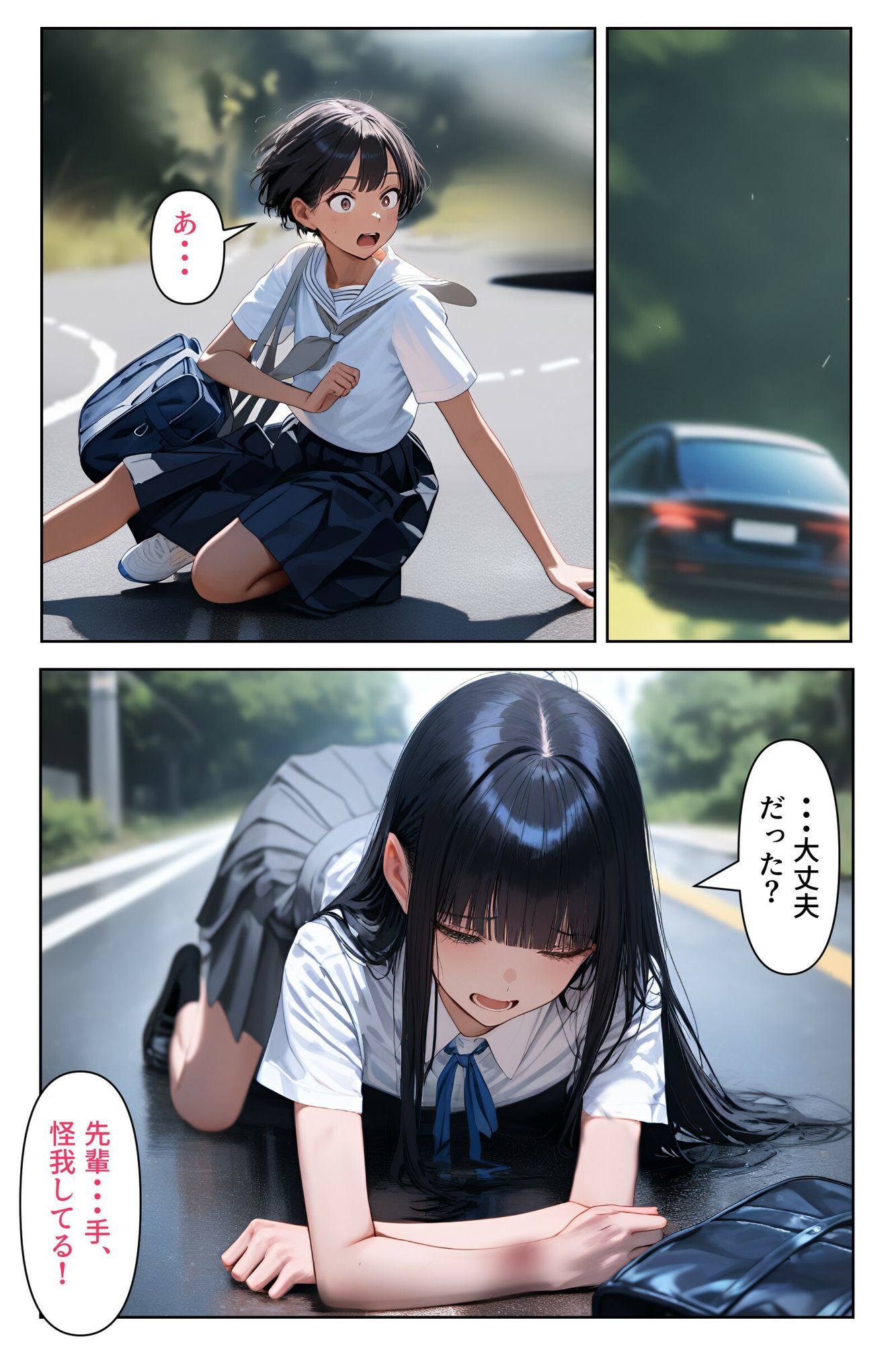 女装男子のJKハーレム生活10 raw - hitomi raw無料エロ漫画(同人誌)サンプル画像 004