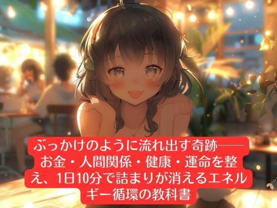 【無料エロ漫画】ぶっかけのように流れ出す奇跡──お金・人間関係・健康・運命を整え、1日10分で詰まりが消えるエネルギー循環の教科書(ワクドキ) d_678385