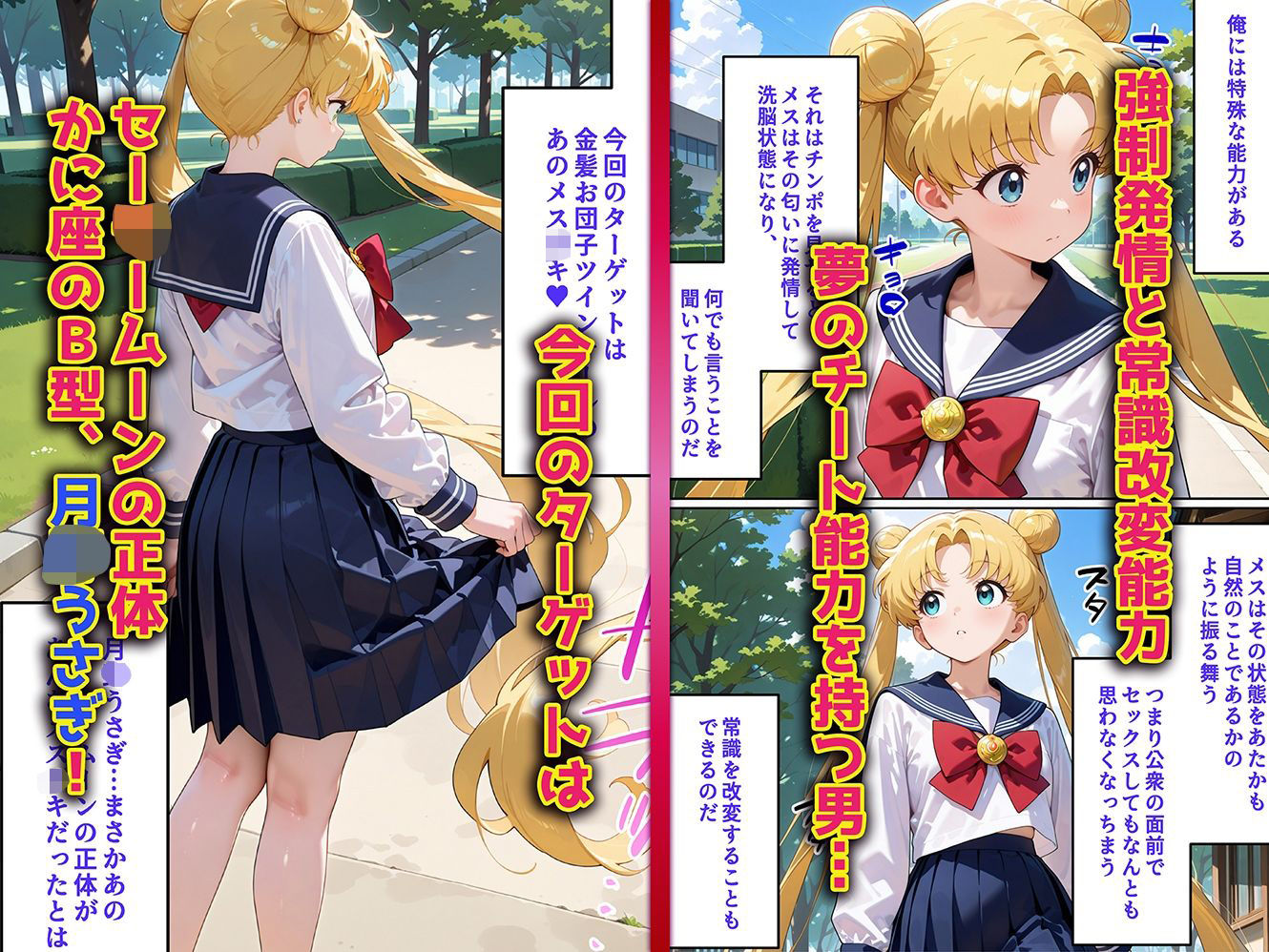 母娘姦 セーラー親子編 - hitomi raw無料エロ漫画(同人誌)サンプル画像 002