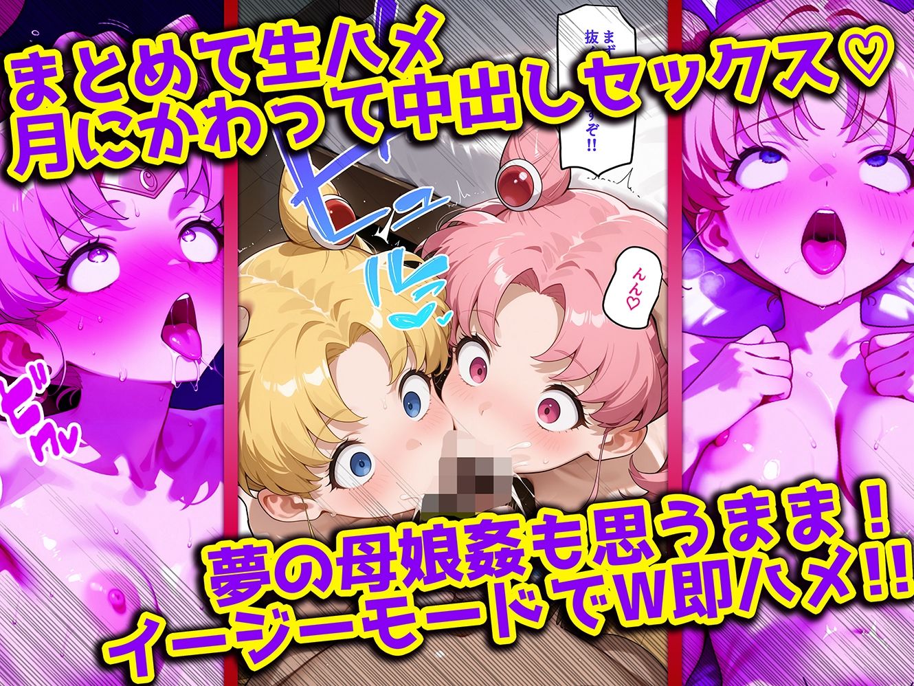 母娘姦 セーラー親子編 - hitomi raw無料エロ漫画(同人誌)サンプル画像 008