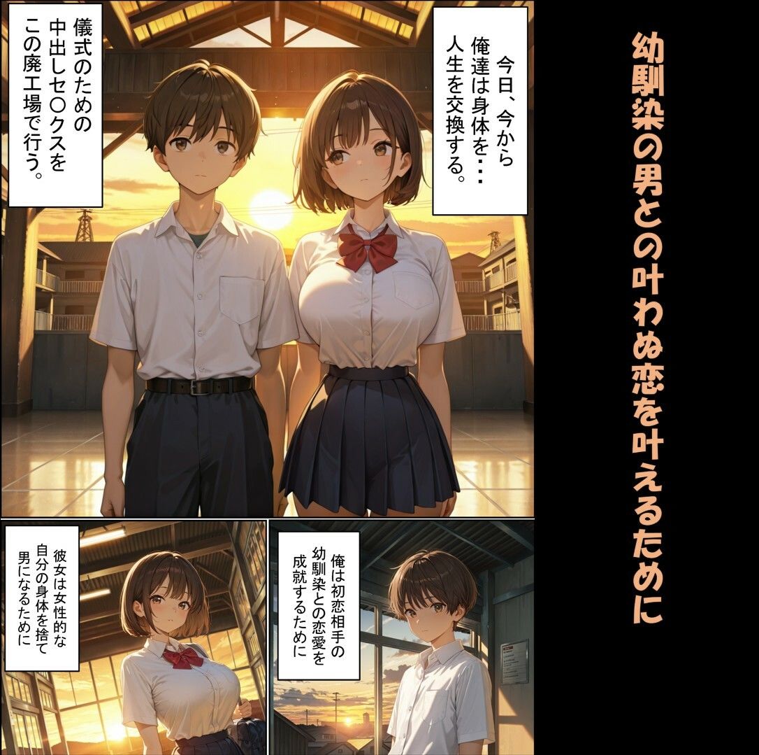 サンプル画像1:最高の人生交換(性転の空) [d_679422]