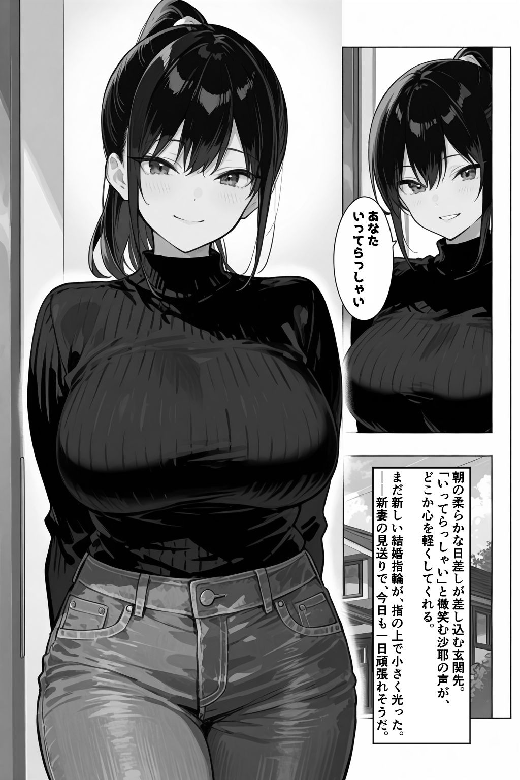 俺の嫁が同僚のデカチンポに寝取られていた件 画像1