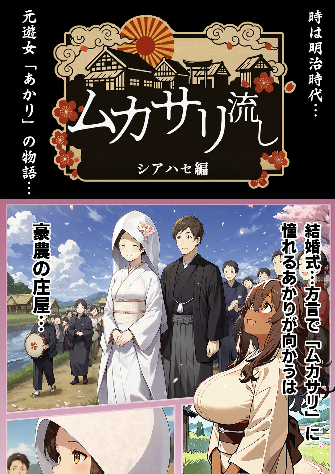 サンプル画像1:ムカサリ流し〜シアハセ編〜(にゃぷそでぃ) [d_679620]