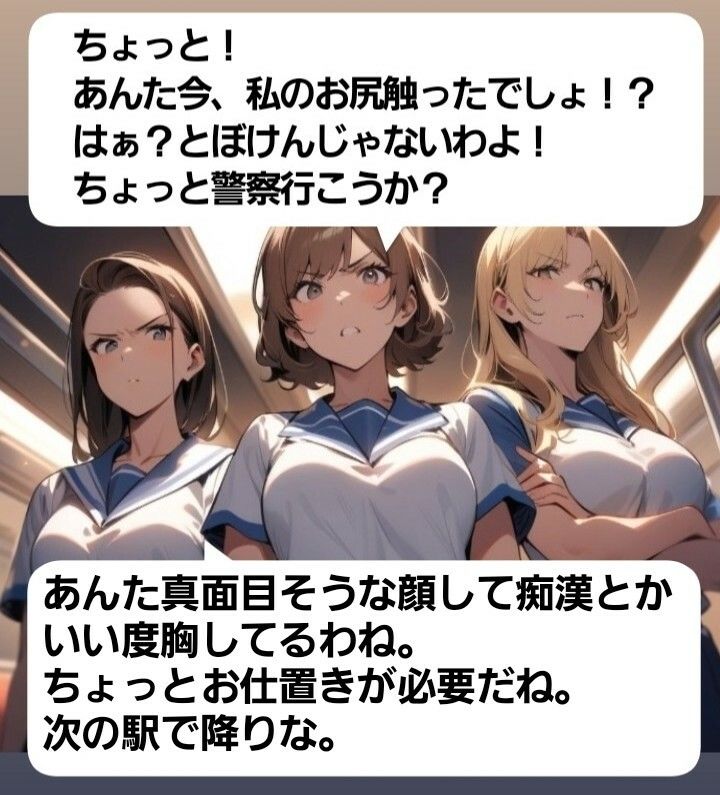 いじめっ娘倶楽部のSPH文庫 短小包茎くんいじめ  公園編 ある朝の通学電車で、有名進学校の軟弱男子君がチカンの疑いで捕まって… 画像1