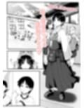練習終わり、道場で…
