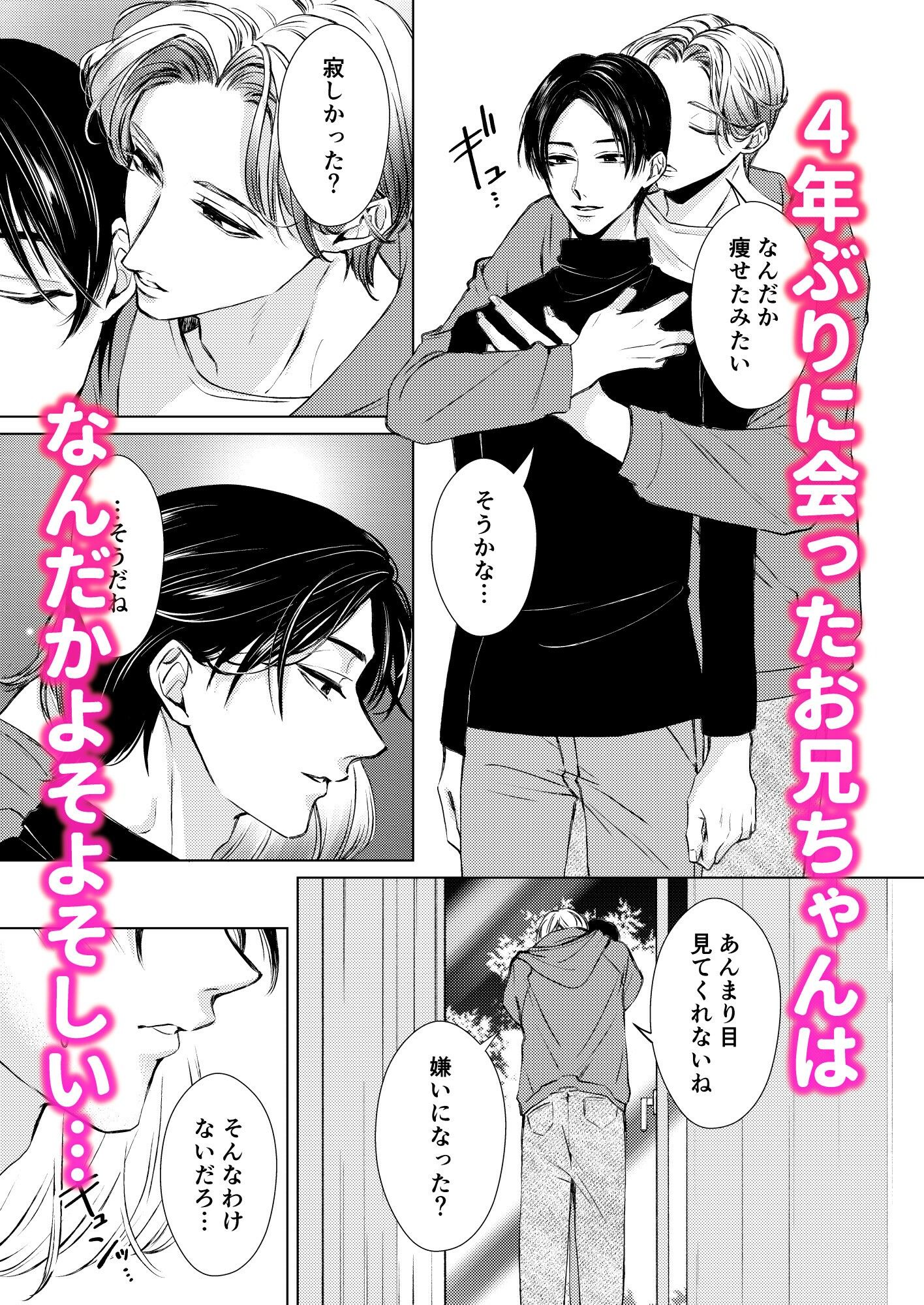 お兄ちゃんと両思い4 毎日したい甘ラブ兄弟セックス ずっと一緒にいようね 弟×兄編 WildGoat エロ漫画2