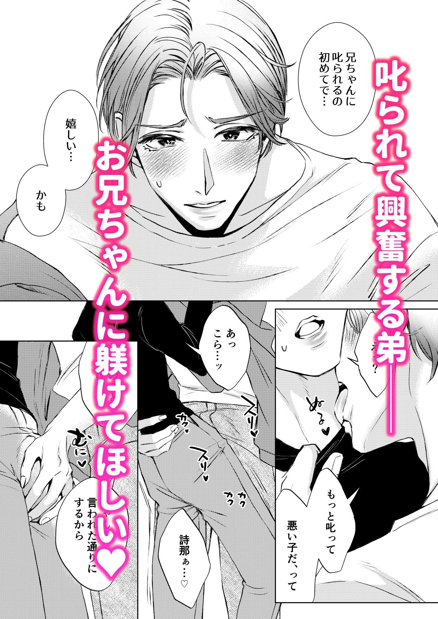 お兄ちゃんと両思い4 毎日したい甘ラブ兄弟セックス ずっと一緒にいようね 弟×兄編 WildGoat エロ漫画4