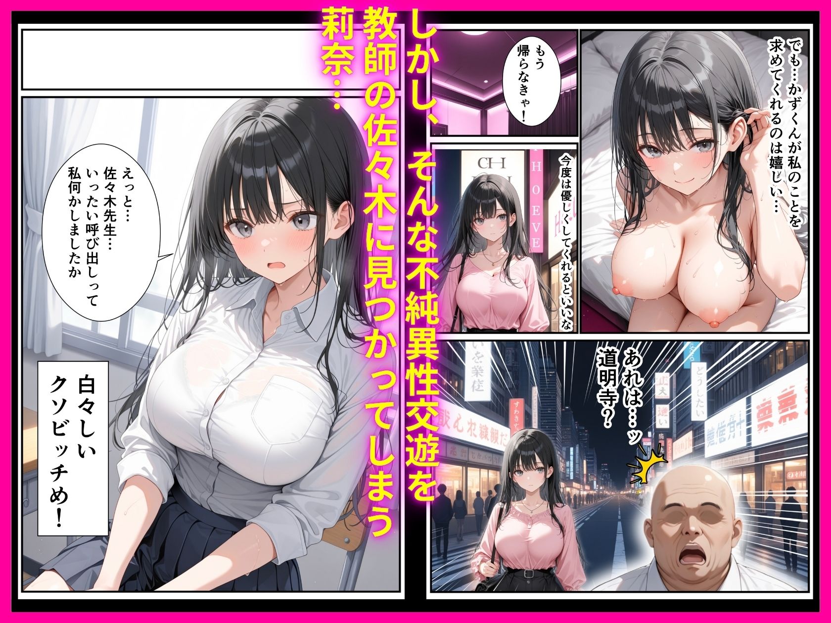 サンプル画像4:先生…責任とってくれますか？〜教え子と種付けセックスした日(令和狸合戦そいやっさ) [d_680814]