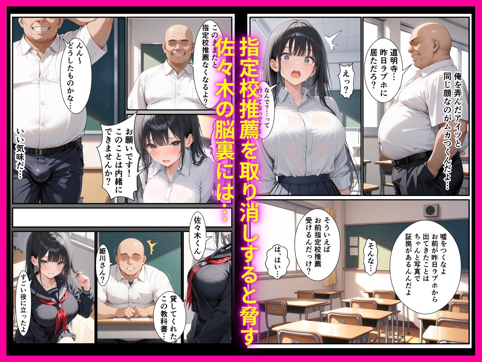 サンプル画像5:先生…責任とってくれますか？〜教え子と種付けセックスした日(令和狸合戦そいやっさ) [d_680814]