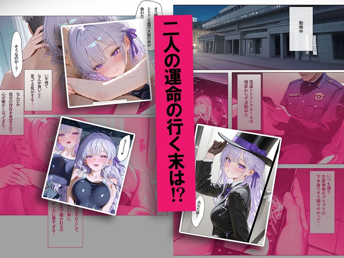 サンプル画像6:職業自称怪盗の電波女VS正義の夜間警備員(ファブリックソフナー) [d_680865]