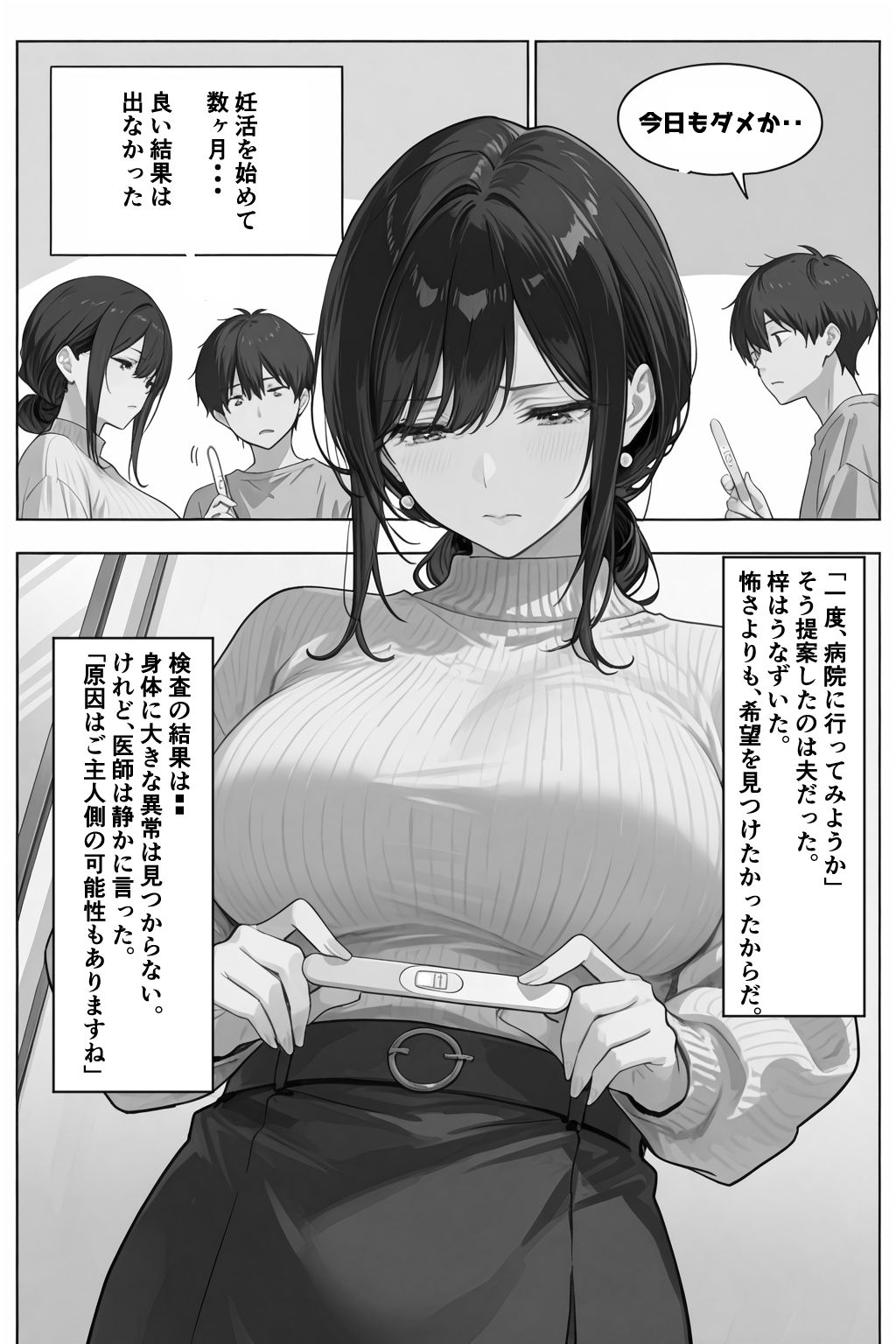 サンプル画像2:公認孕ませ ―夫が選んだ種付け相手は絶倫チンポの持ち主だった―(愛罠（ai_wanna_）) [d_681096]