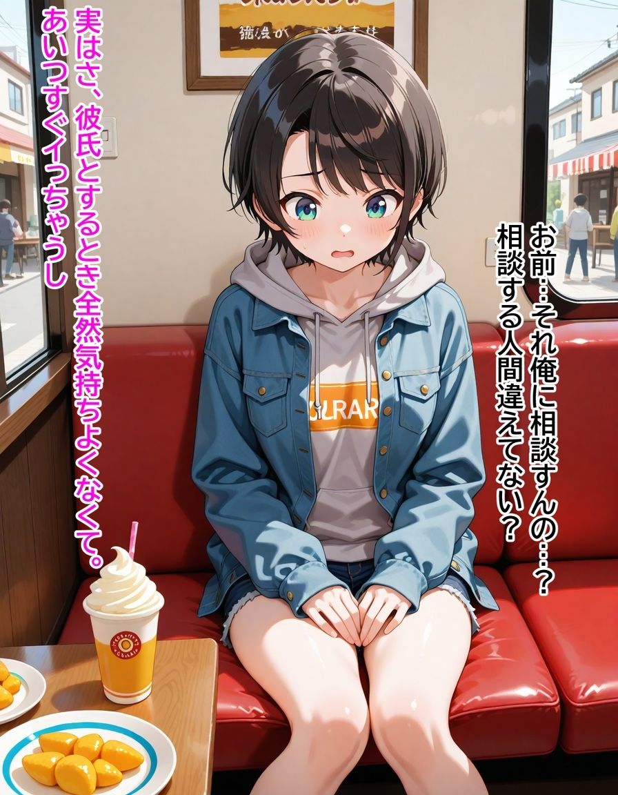 サンプル画像2:大〇スバル  デカチンに寝取られて彼氏君を振るまで(からあげ) [d_681247]