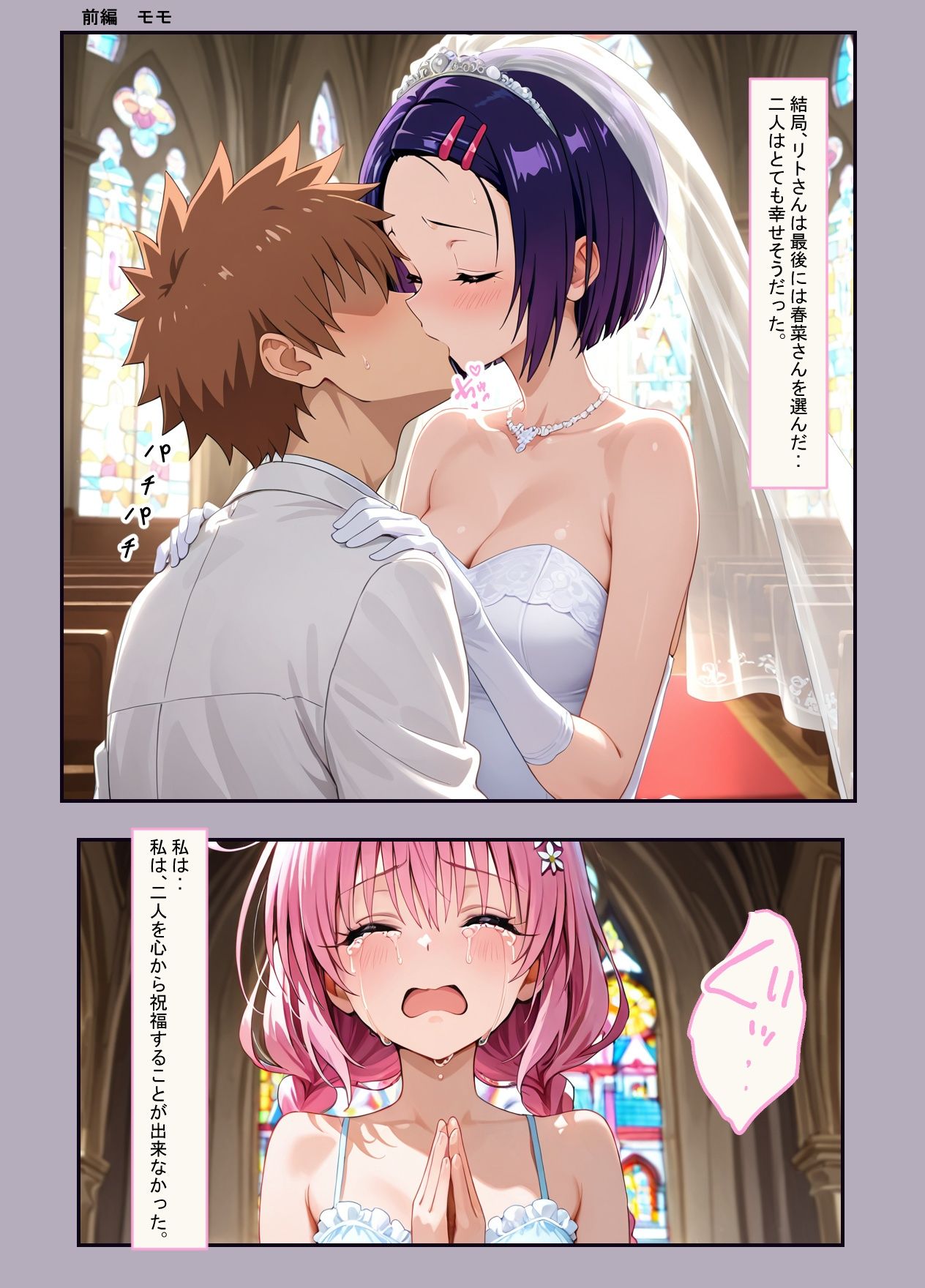 サンプル画像4:結婚後のNTRとらぶる（To L●VEる）(薬舐太郎) [d_681267]