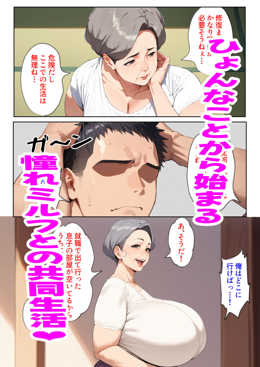 サンプル画像4:ミルフマン3〜大家の陽子さん〜(MILFMAN) [d_681381]