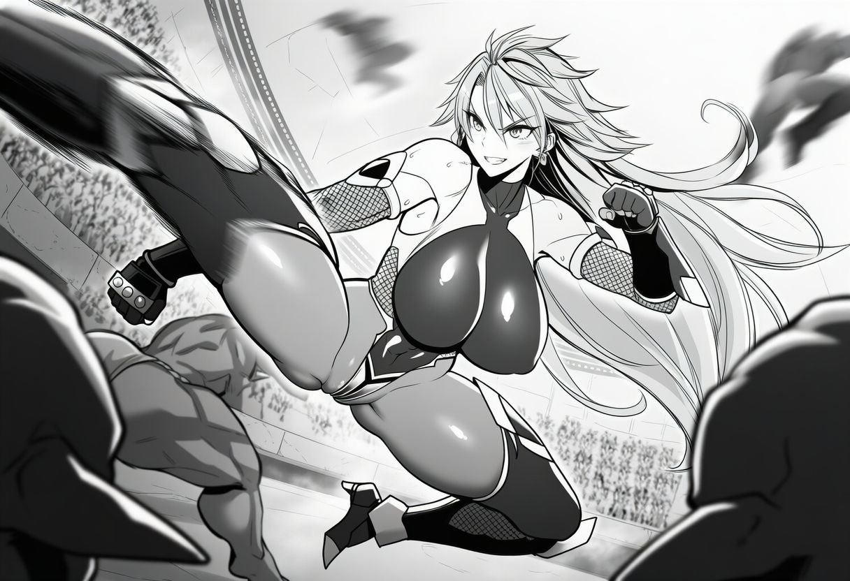 サンプル画像2:対魔師セリア・グレイシャの敗北 ゴブリン百人組手編(Sピーマン) [d_681479]