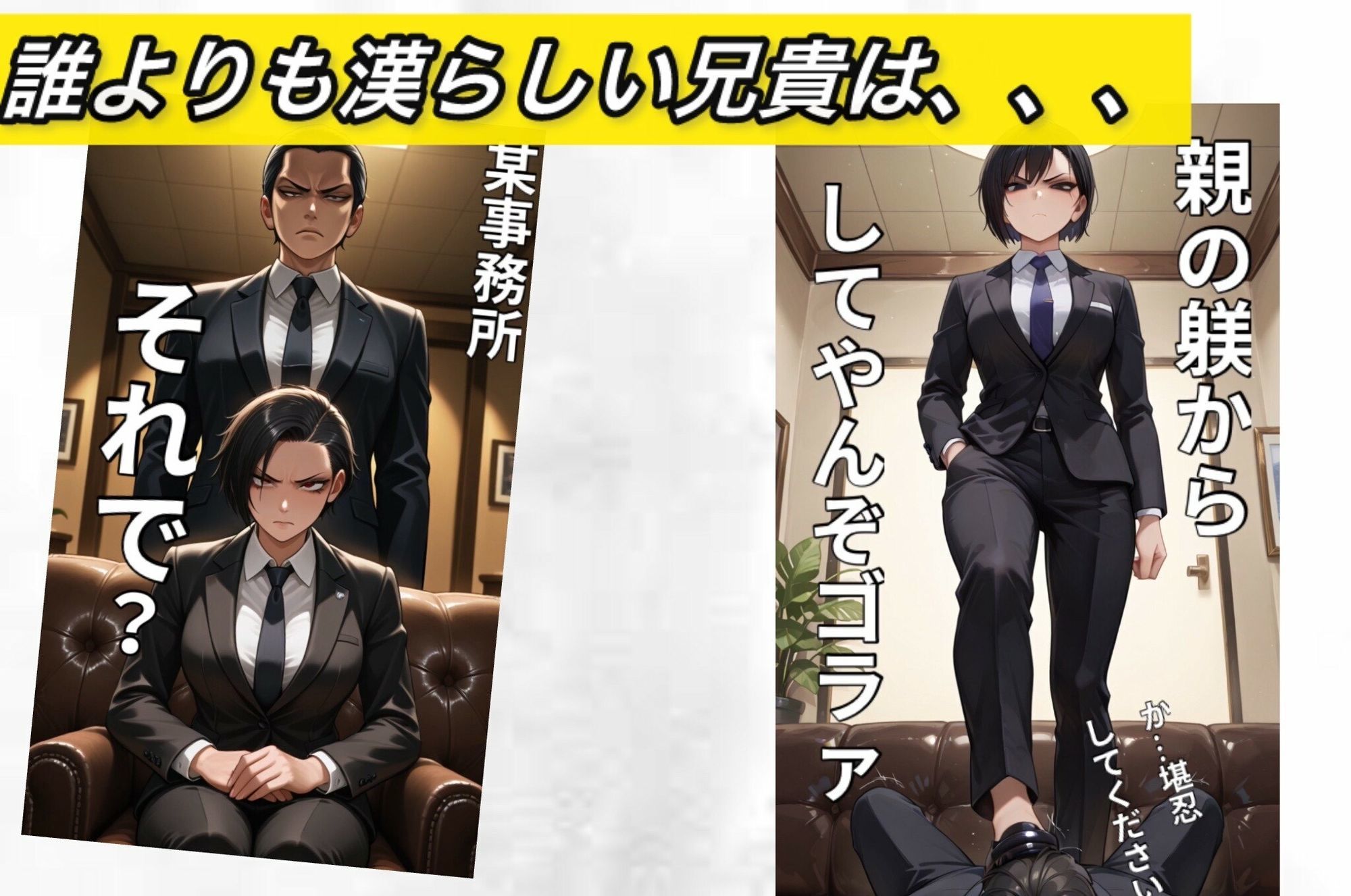 サンプル画像1:アニキは、実は・・・(kaz25) [d_681614]