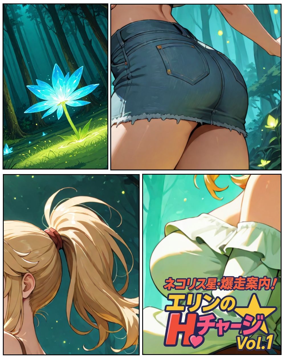 サンプル画像1:ネコリス星  爆走案内！エリンのHチャージ！Vol.1(AI-Loves★) [d_681736]