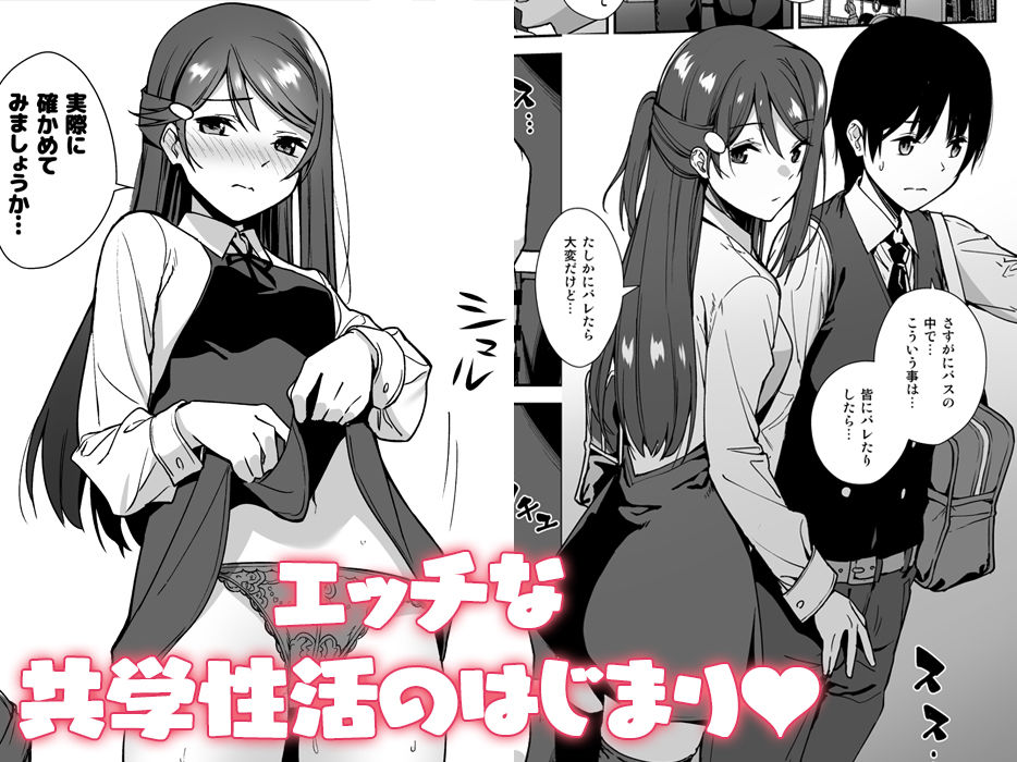 サンプル画像6:今日から始まる共学性活 総集編(Do well ！！！) [d_681815]