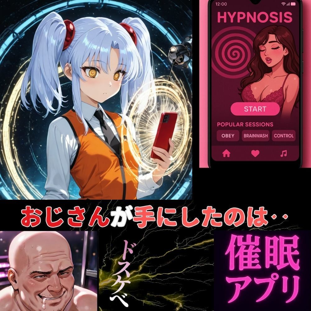 艦長権限剥奪‥催●アプリでハメられる未体験の快感！ホシノルリ強化プログラム1