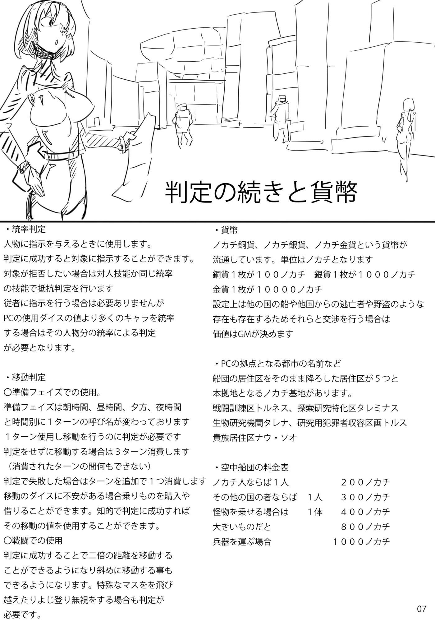 TRPG風設定集ノカチ開発局【無料試聴】 31 TRPG風設定集ノカチ開発局 画像3