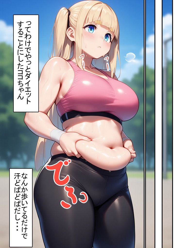わたしでぶじゃなくて ぽっちゃりだもん 画像9