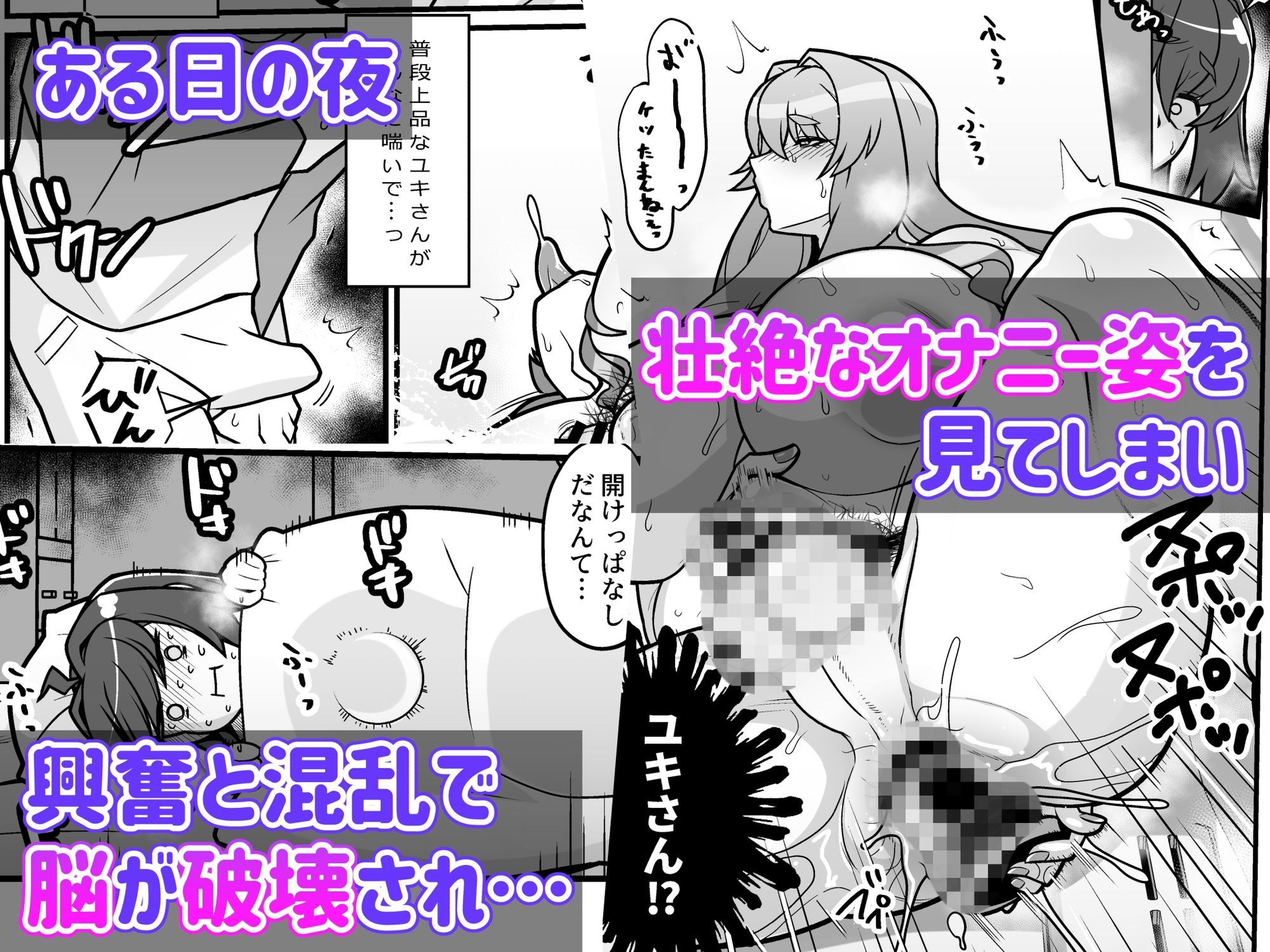 サンプル画像2:友達の母はシーメール(破壊大帝国) [d_682471]