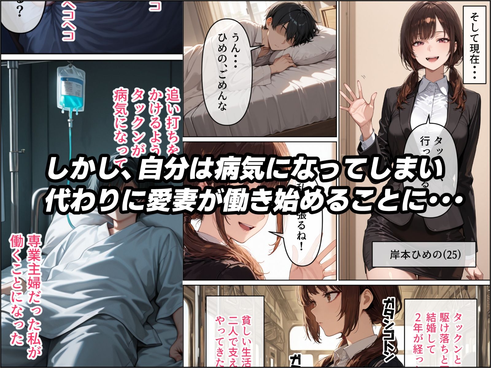 サンプル画像2:最愛の姉妻がブラック企業で裸踊り担当になった話（仮）(わんめーる) [d_682741]