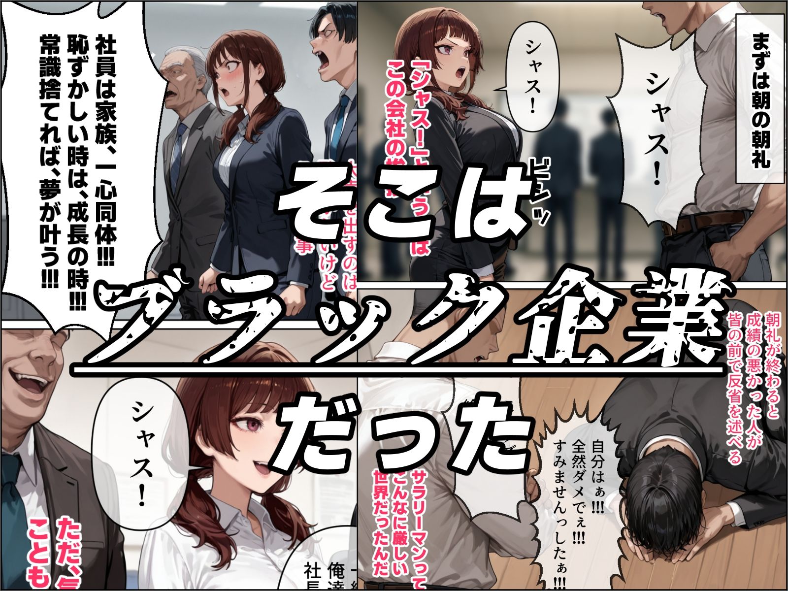 サンプル画像3:最愛の姉妻がブラック企業で裸踊り担当になった話（仮）(わんめーる) [d_682741]