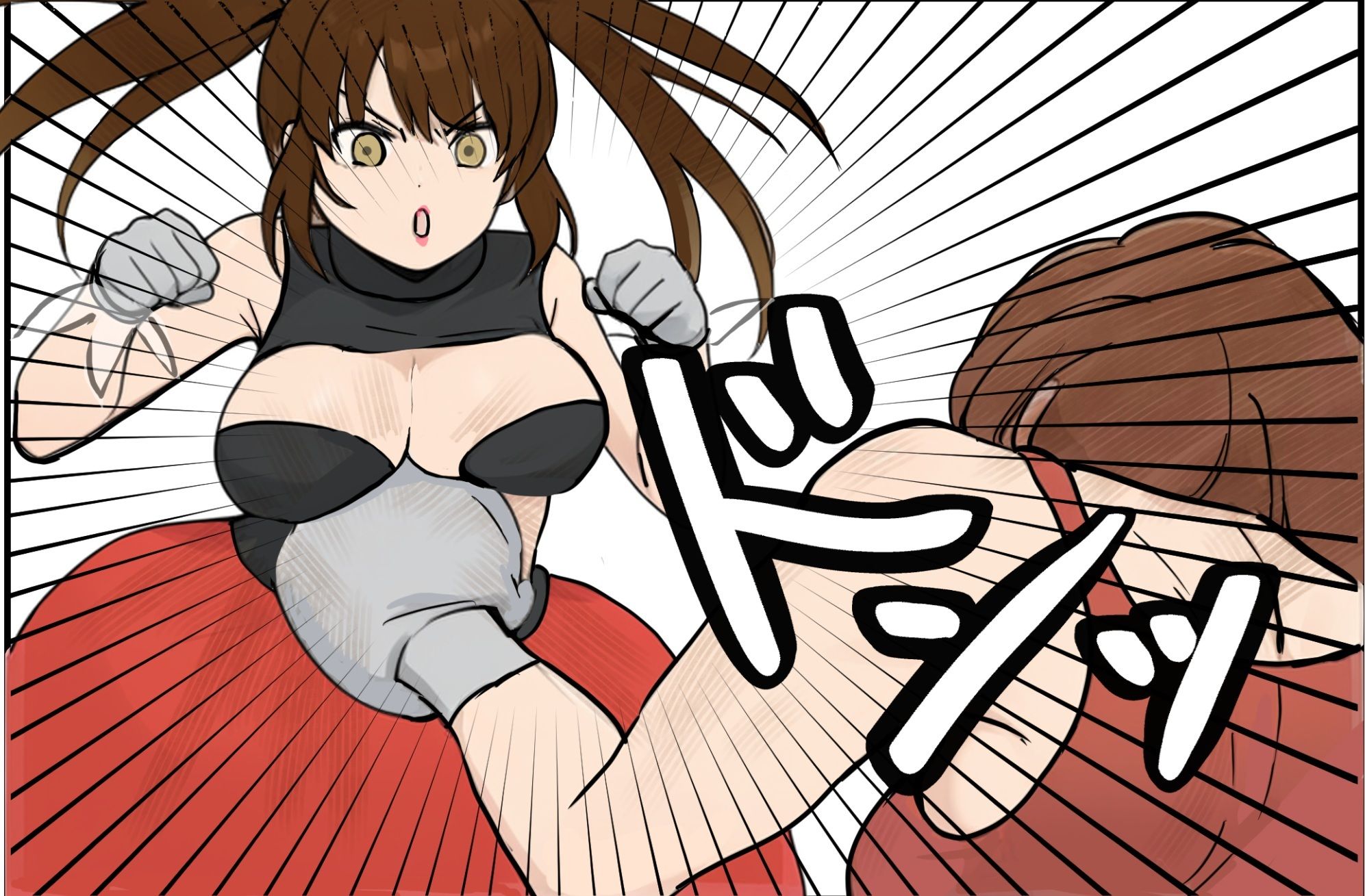 サンプル画像3:Fighting School 5(Fighting Scene) [d_682757]