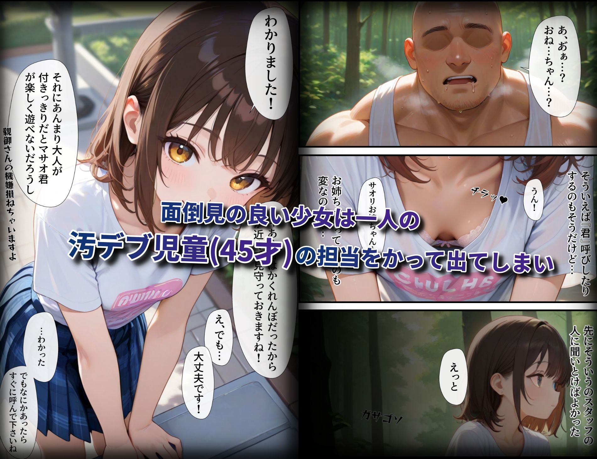 サンプル画像2:痴醜活動【ボランティア編】(ふりかけラブ) [d_682834]