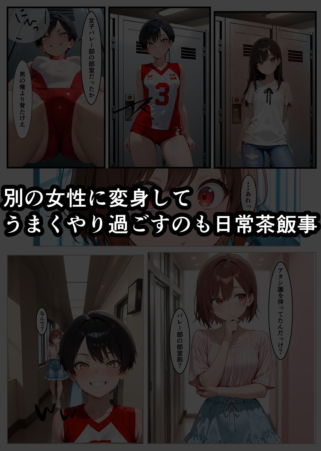 サンプル画像5:その場に合わせた変身能力で女の快感が止まらない(TSF作品_yny) [d_682904]