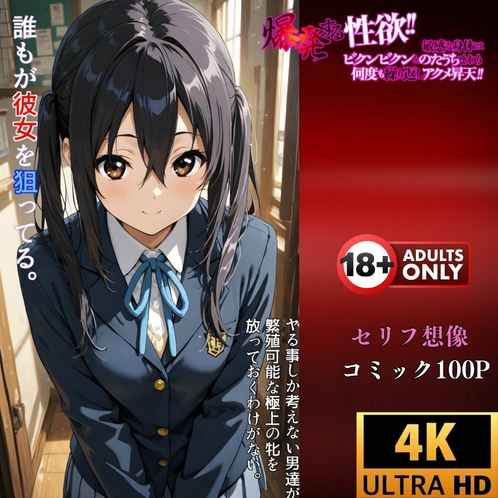 サンプル画像4:放課後の軽音部:おじさん専用催●アプリの甘い誘惑！中野梓が知った先輩にも言えない秘密‥(夢追い虫) [d_682942]