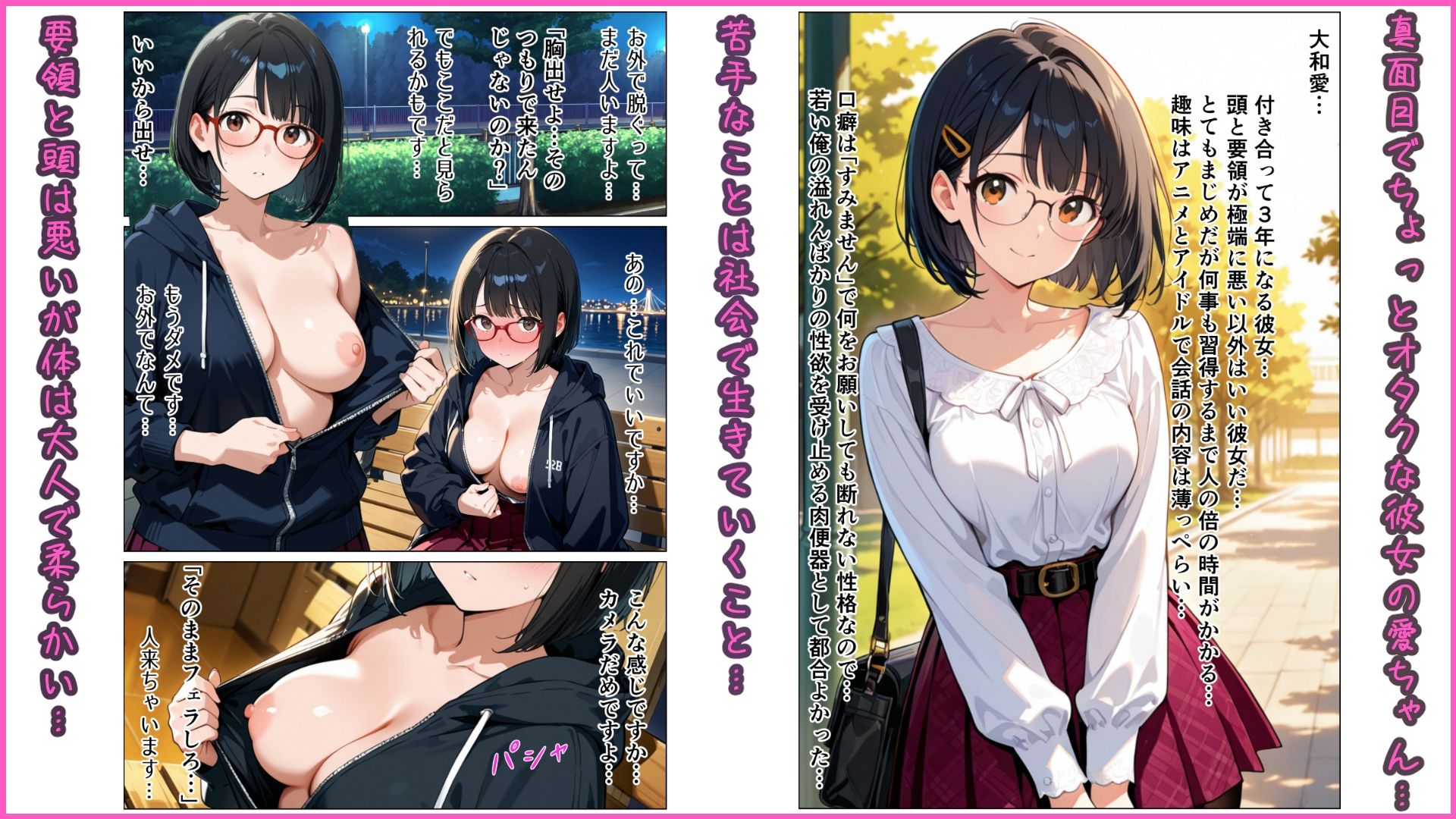 バカな言いなり彼女を都合よくオナホにしてたら意外と好きになってた話1
