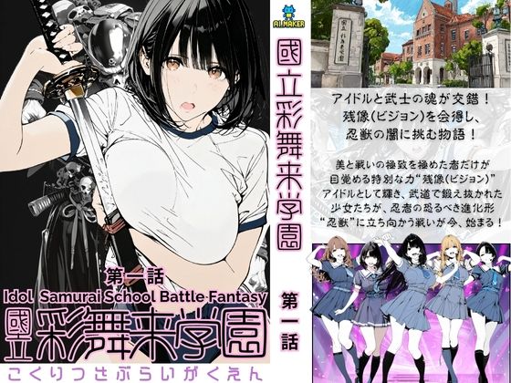 【初話特別価格】國立彩舞来学園 第01話【AI_MAKER】