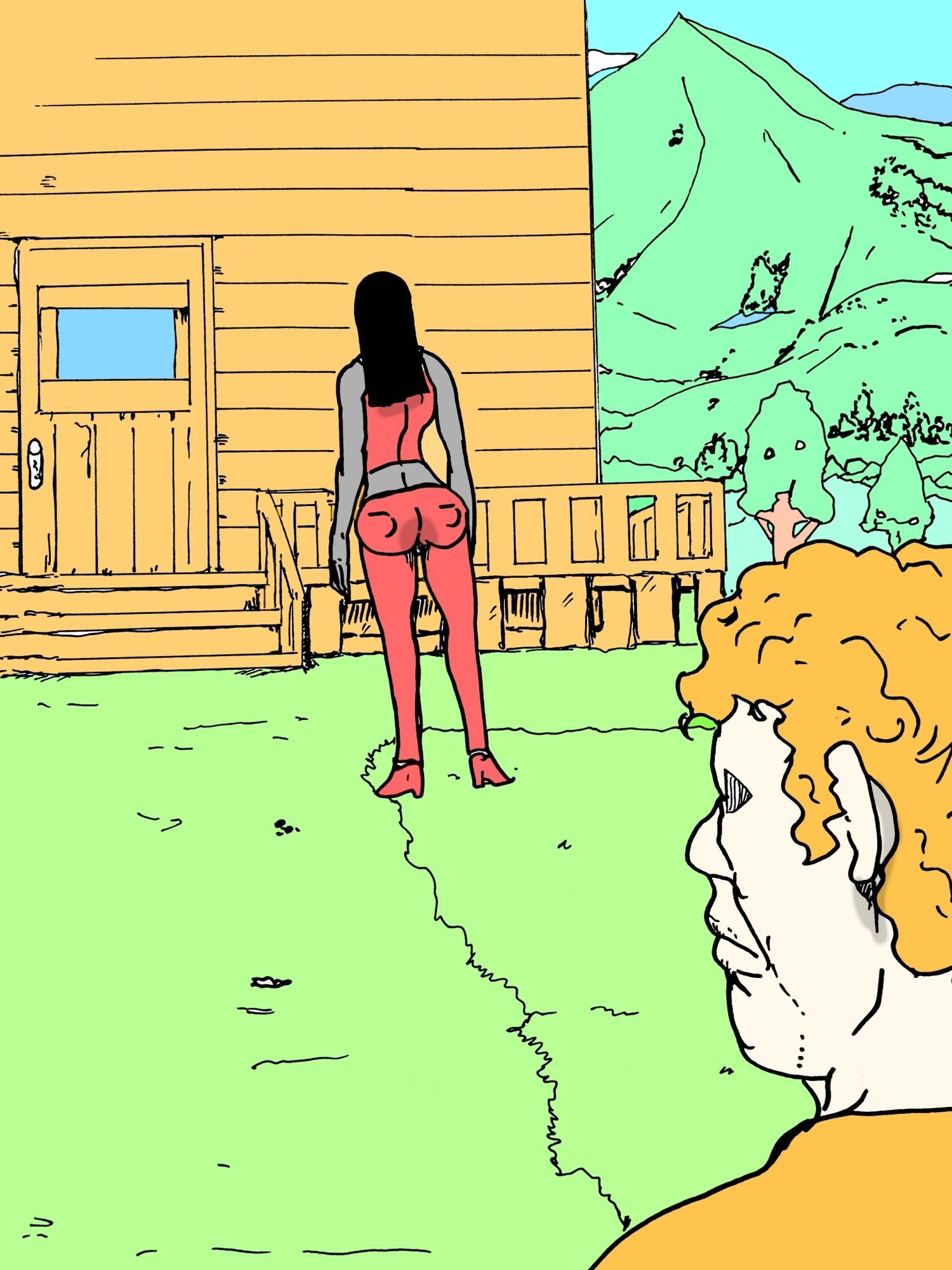 高身長美女獣化 画像2