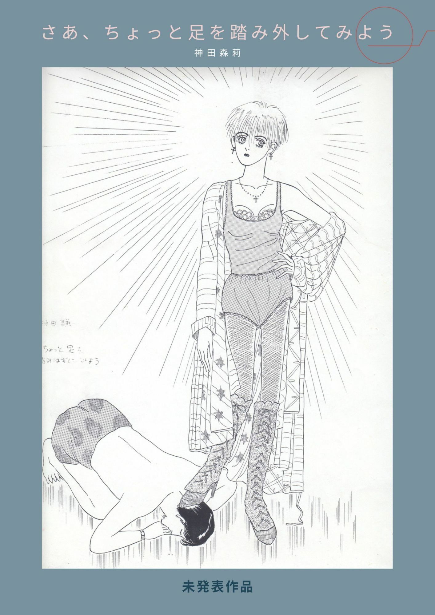 サンプル画像1:未発表作品『さあ、ちょっと足を踏み外してみよう』1988年  –  神田森莉(神田森莉) [d_684475]