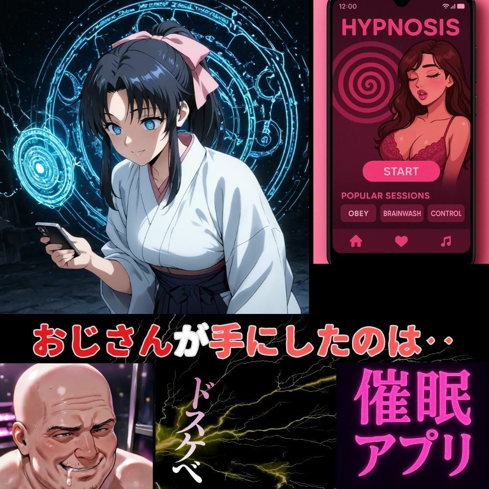 おじさんの秘密稽古、催●アプリが仕掛けた甘い誘惑‥神谷薫の強気が砕け散る瞬間！ 画像2